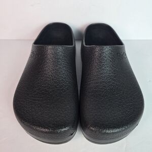 Birkenstock Profi-Birki Black Clog Shoes Unisex Size 38 Mens 5 Womens 7